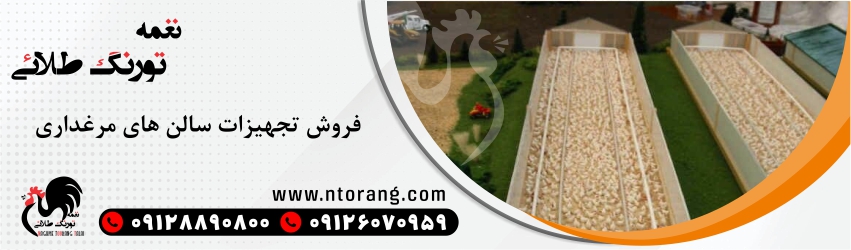 فروش تجهیزات سالن های مرغداری